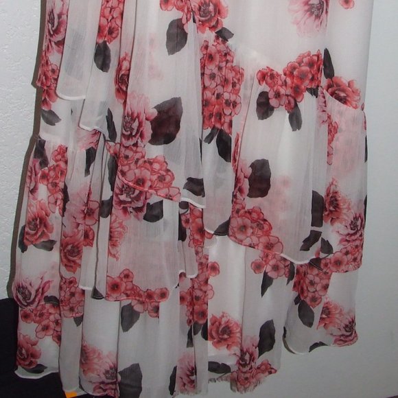 White House Black Market Full Length Dress, Size M - Picture 6 of 8